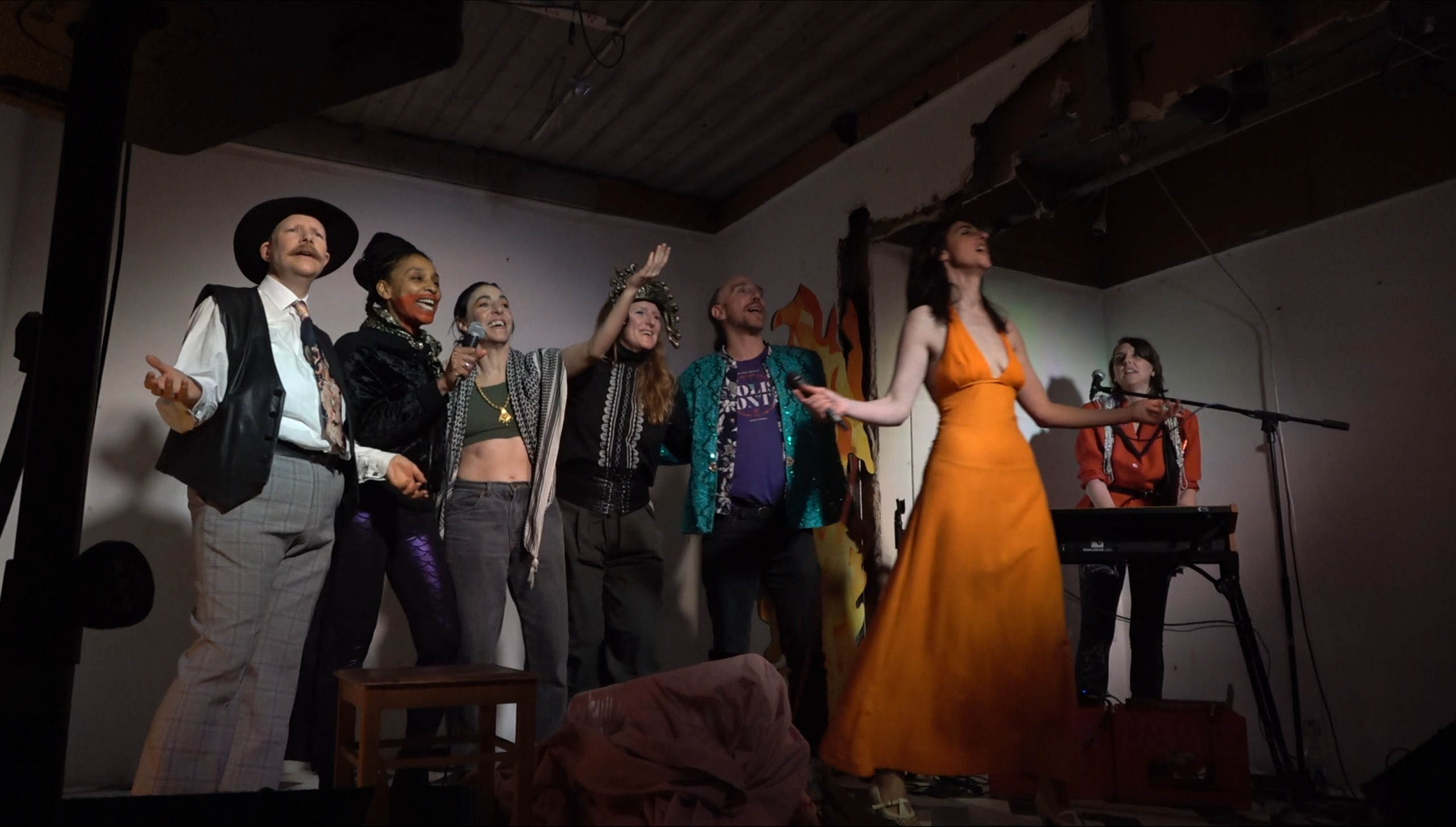 Werner Hirsch, Ghyslaine Gau, Arantxa Martínez, Lola Rubio, Schne, Carola Caggiano and Lucile Desamory