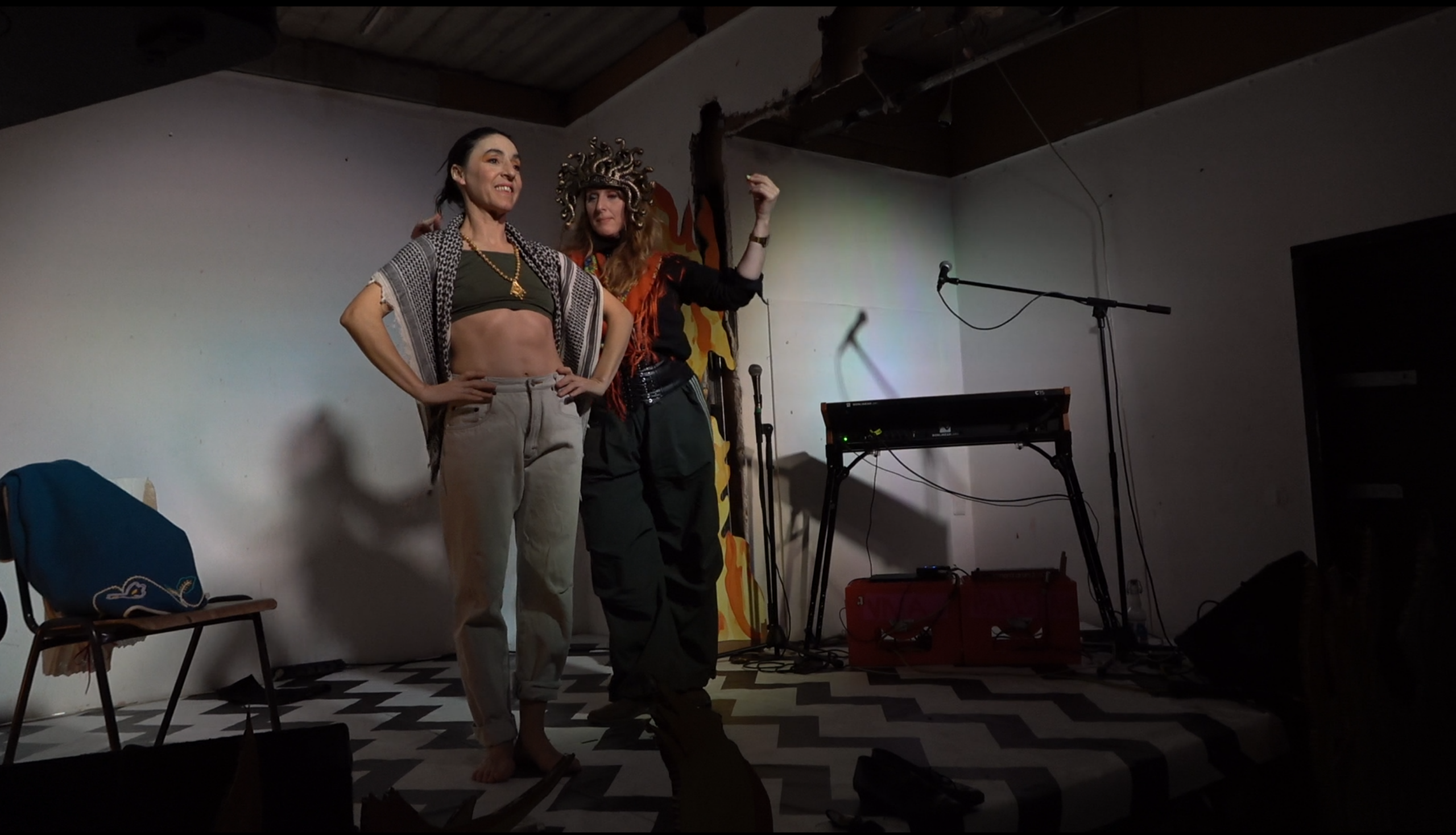 Arantxa Martínez and Lola Rubio